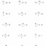 Pre Algebra Math Worksheets