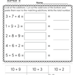 First Grade Math Worksheets Pdf