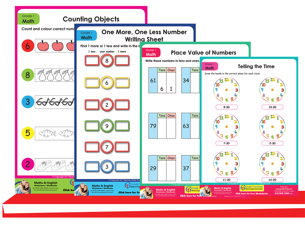 Year 1 Uk Maths Worksheets