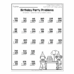 Three Digit Math Worksheets