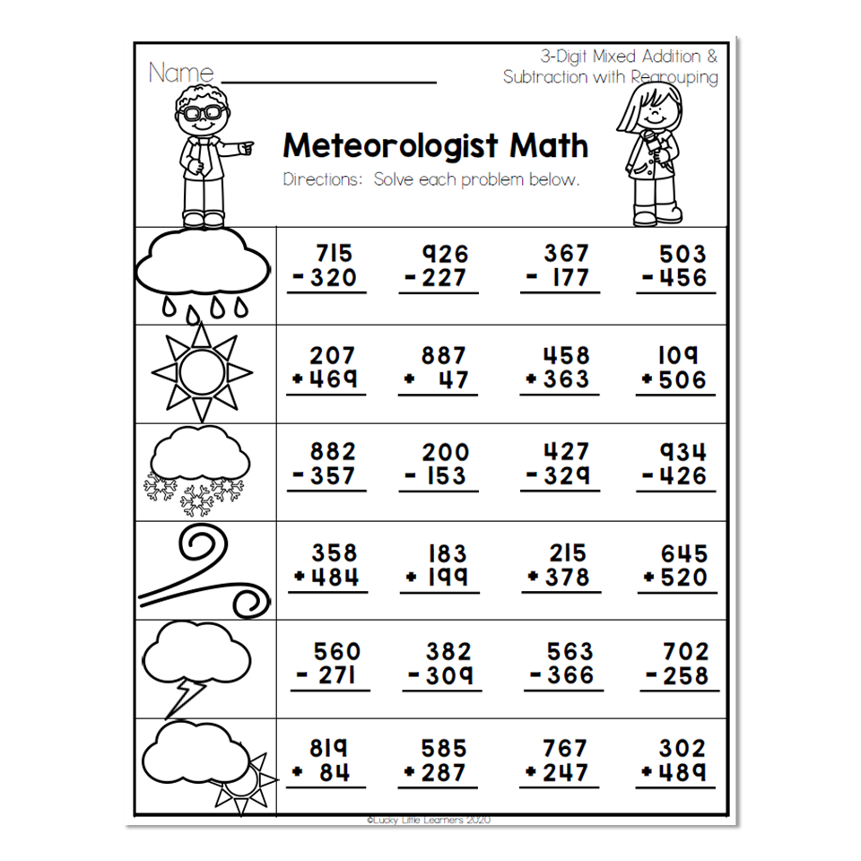 Mixed Maths Worksheets