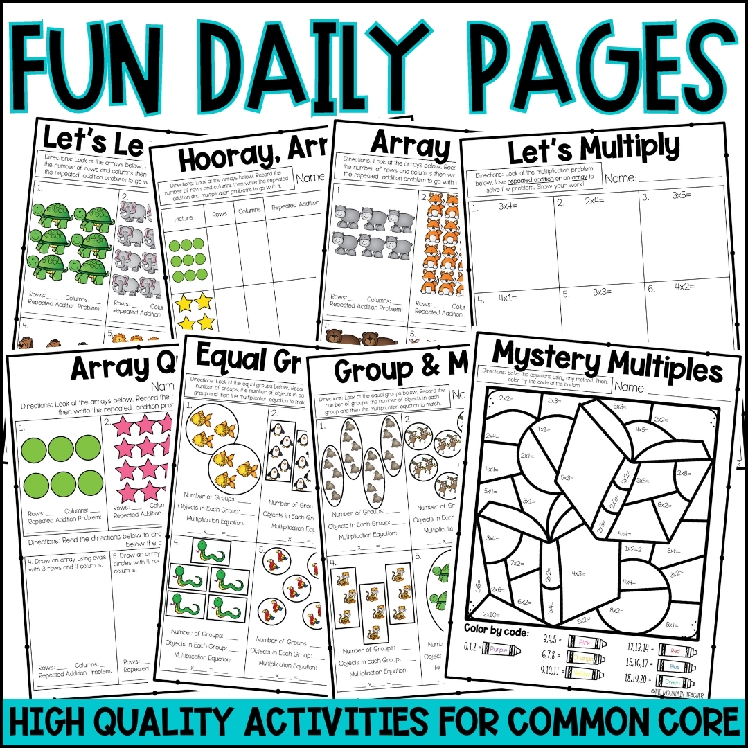 Second Grade Math Worksheet