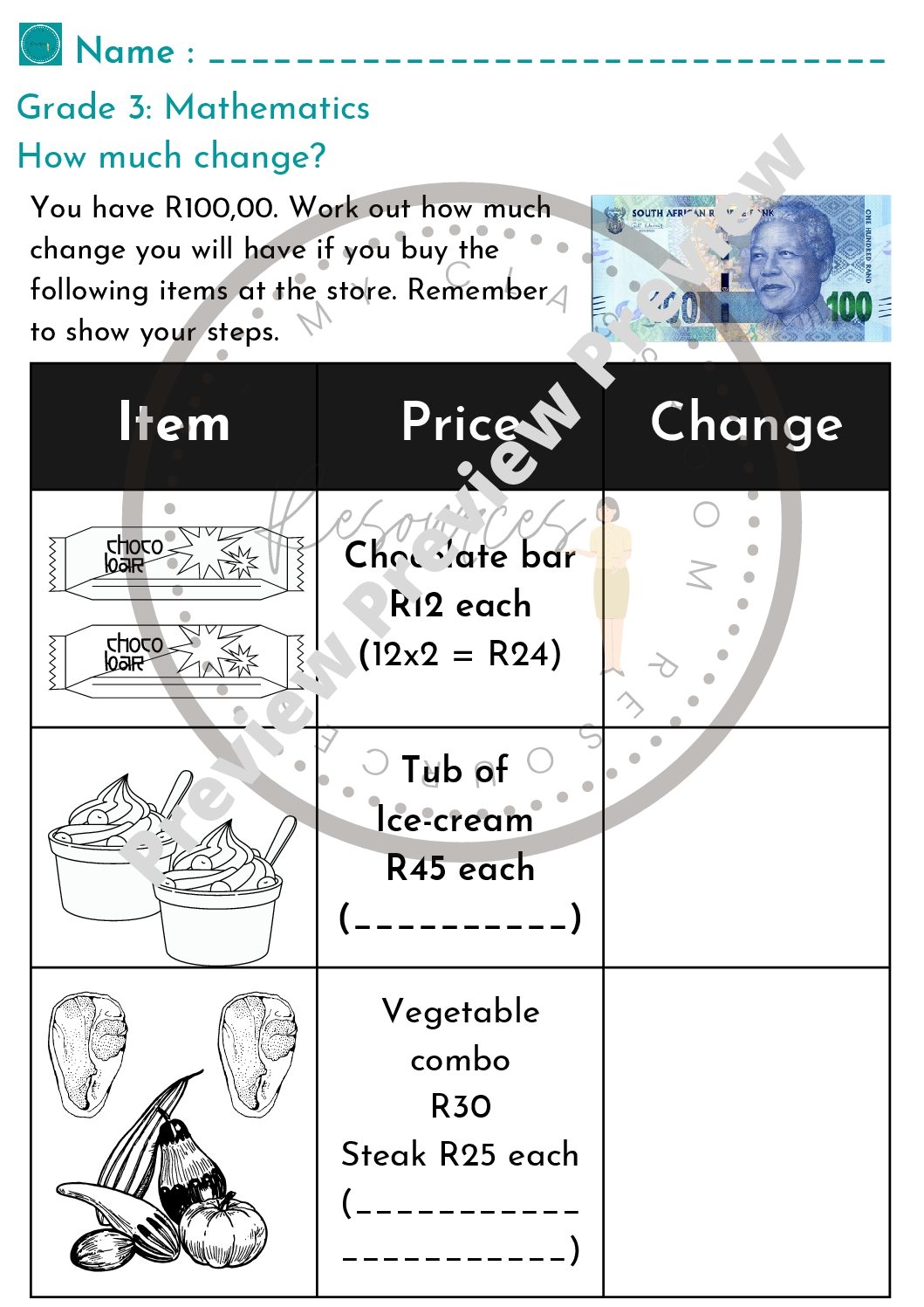 3rd Grade RISE Math Worksheets FREE U0026 Printable Effortless Math 