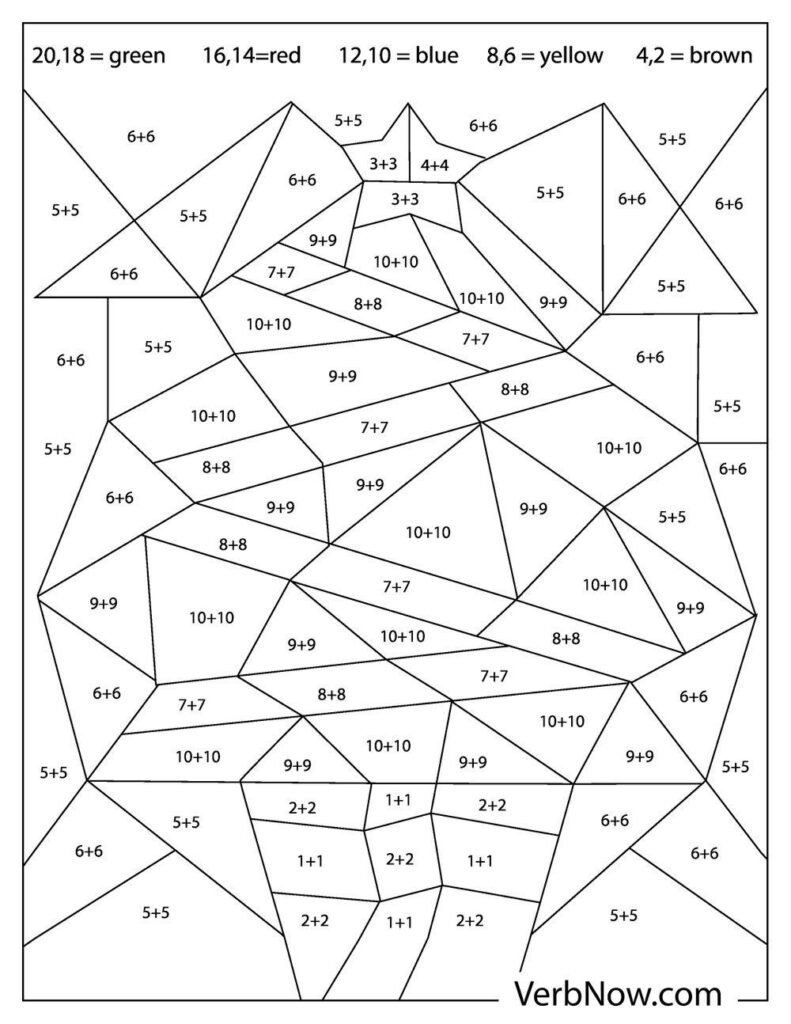 Math Coloring Worksheets For 6th Graders