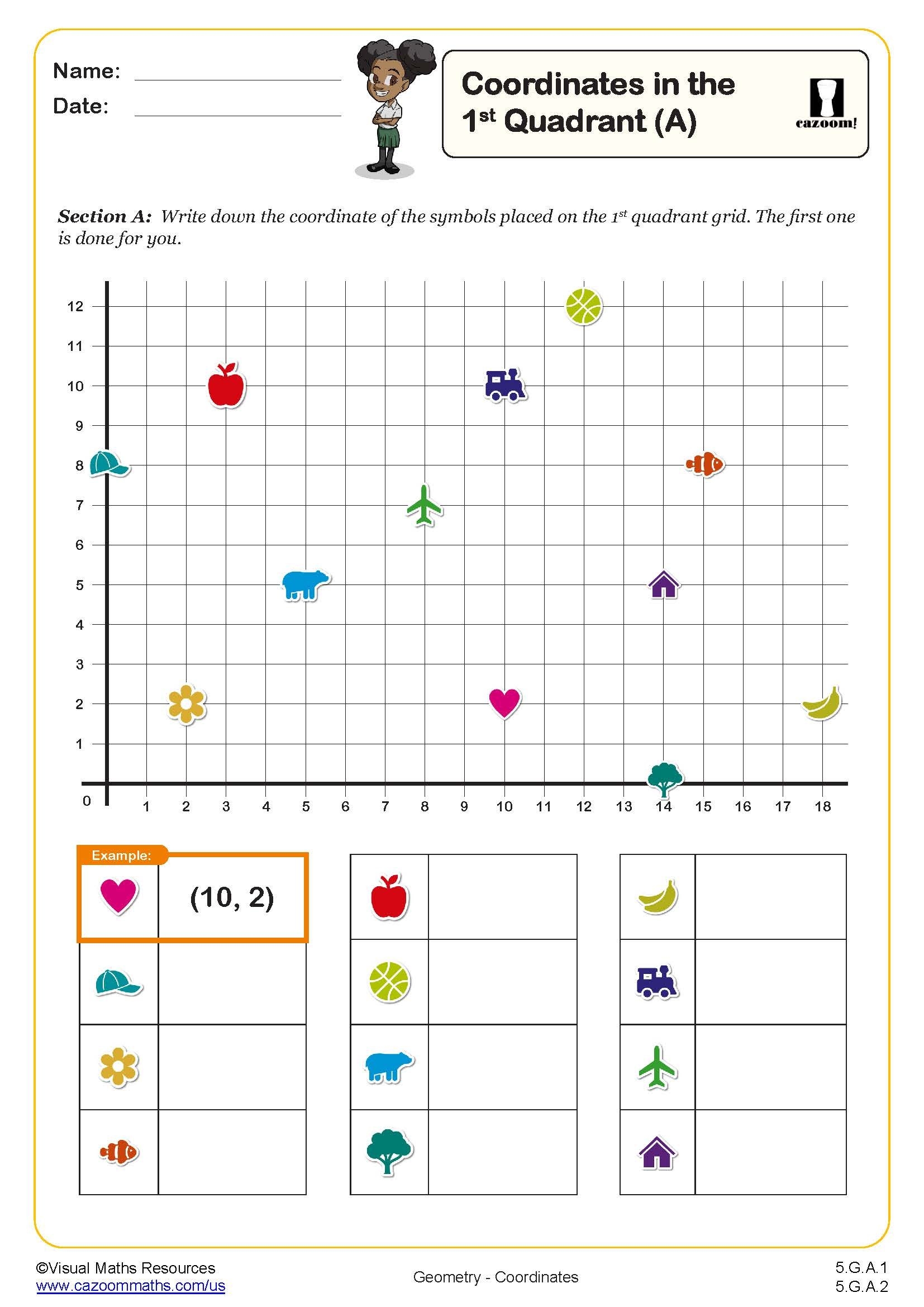 5th Grade Math Worksheets Fractions