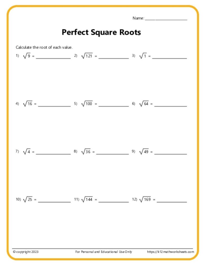 Math Worksheets For Seventh Graders Free