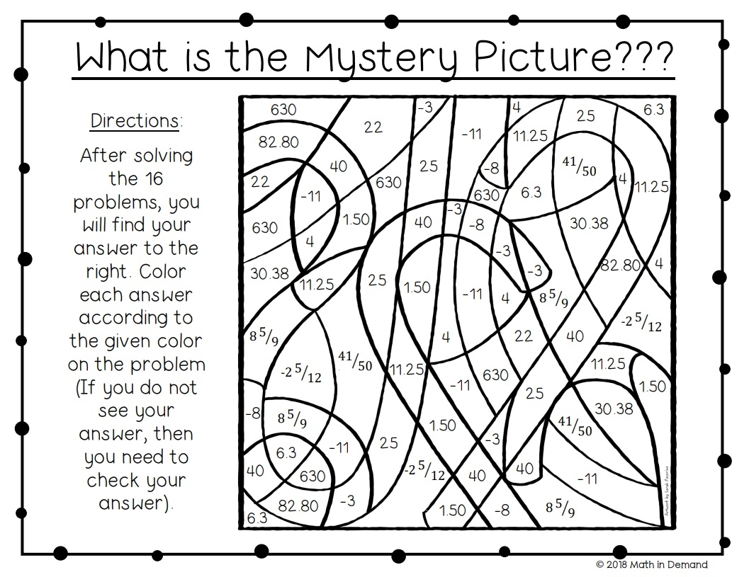 7th Grade Math Worksheets Worksheets Library