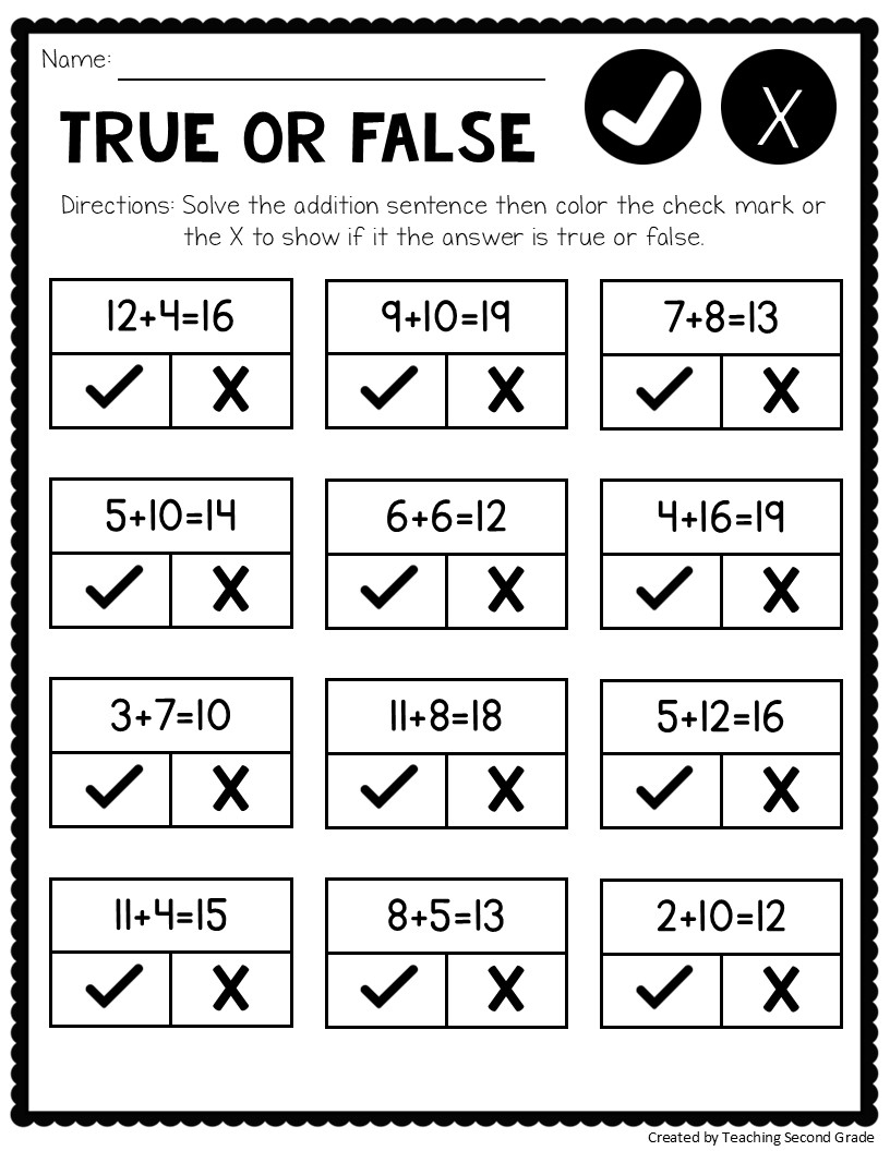 Fun 3rd Grade Math Worksheets