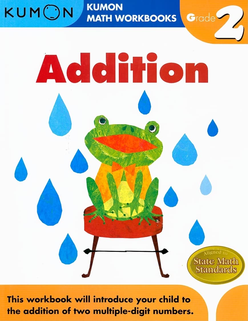 Addition Grade 2 Kumon Math Workbooks Book 