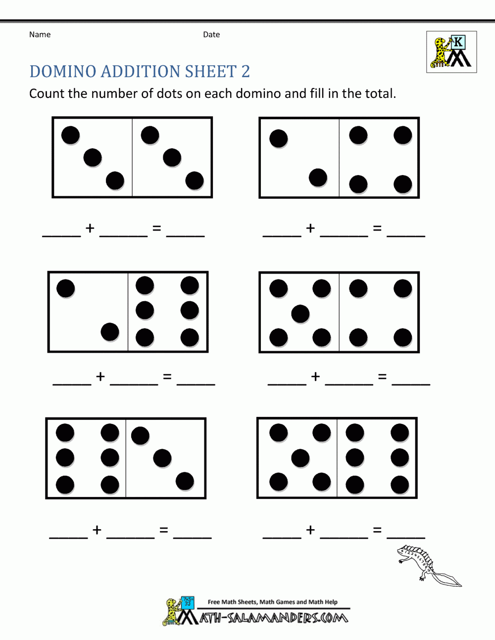 Math Worksheets Simple Addition