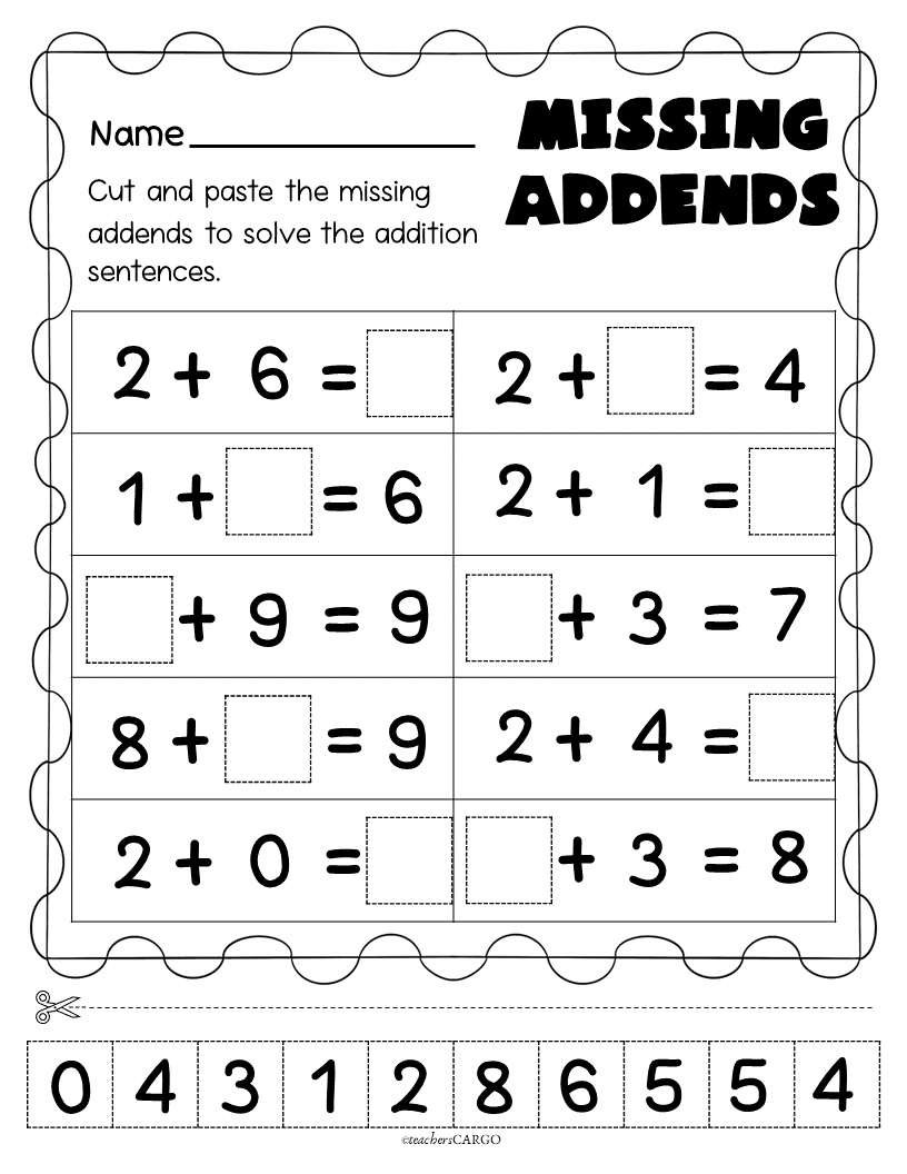 Addition Within 10 Simple Addition Worksheet Made By Teachers