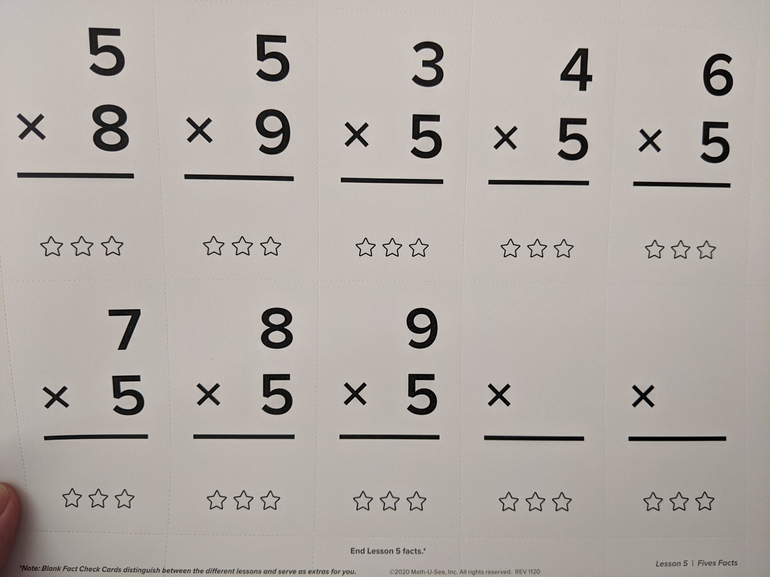 Math Us See Worksheet Generator