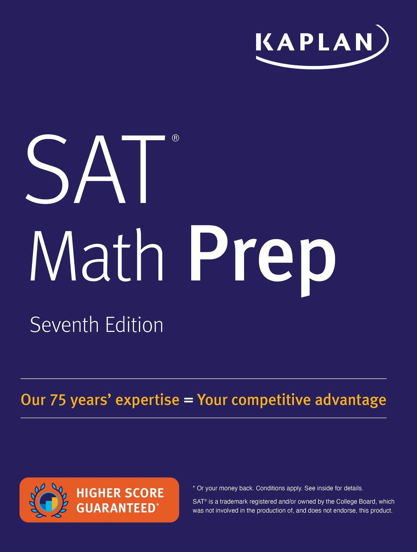 Amazon SAT Math Prep Kaplan Test Prep 9781506228730 Kaplan Test Prep Books