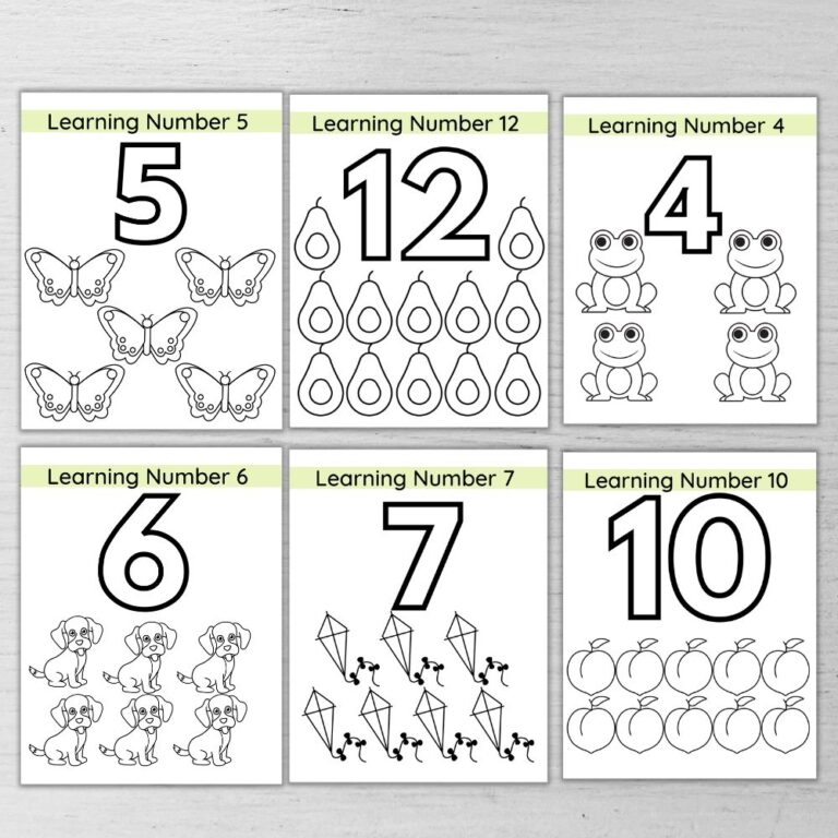 Basic Math Worksheets For 3 To 4 year olds Helloprintable