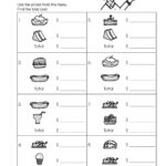 Math Menu Worksheets