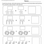 Christmas Math Worksheets For Kindergarten