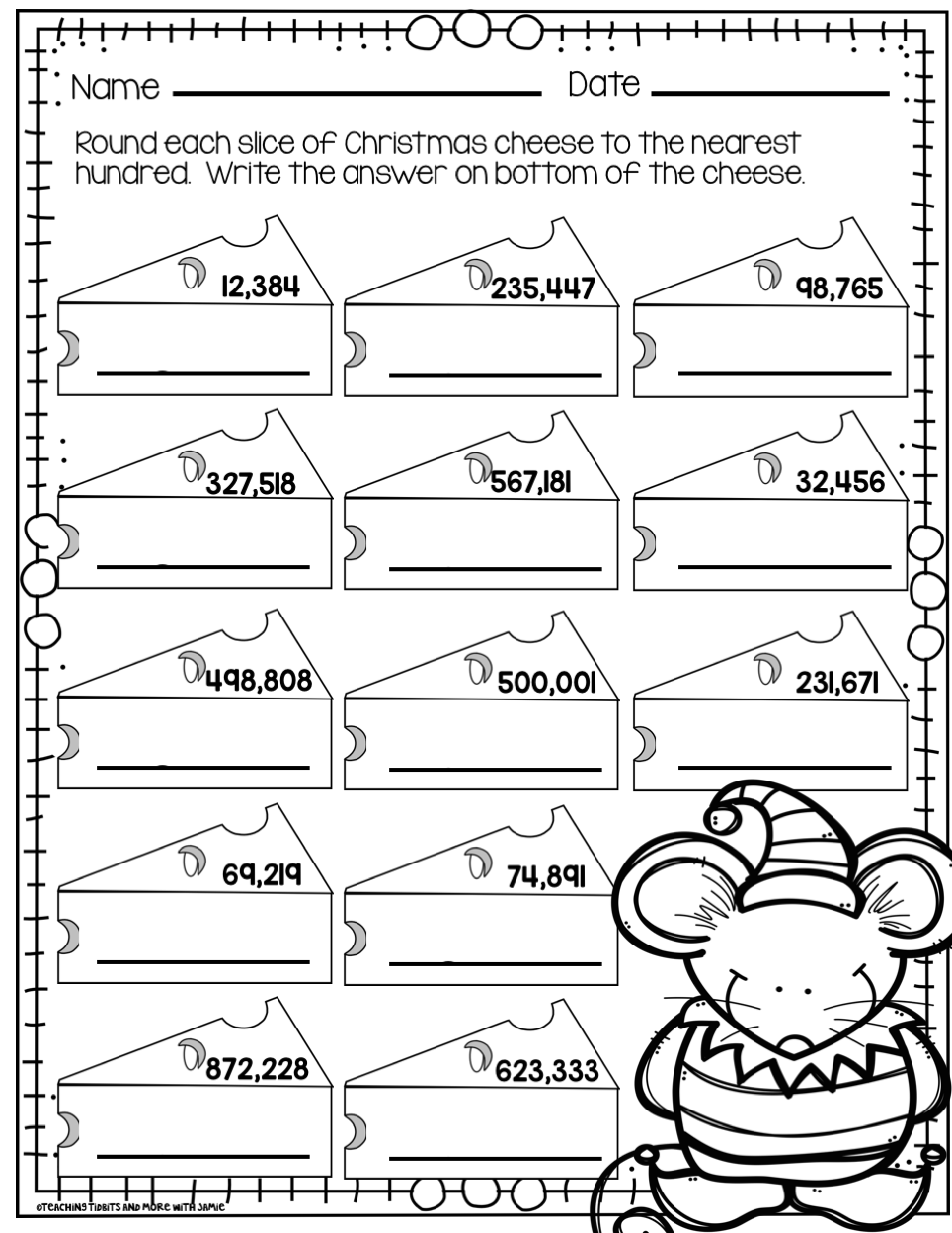 Christmas Math Printables