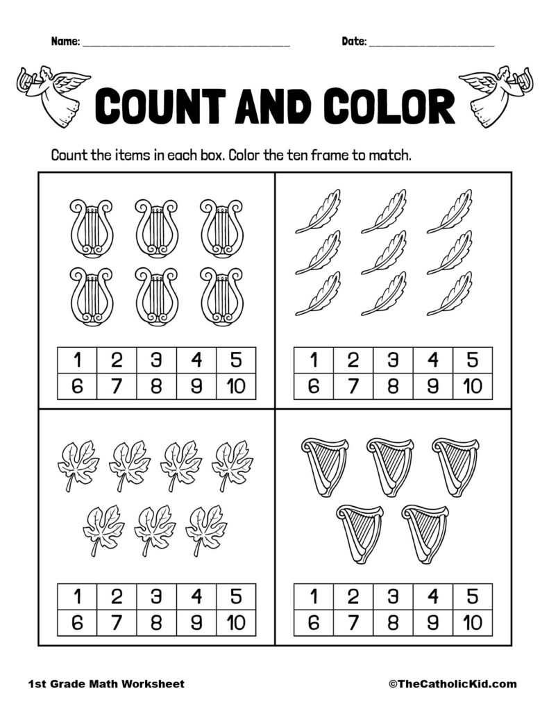 Counting Math Worksheets