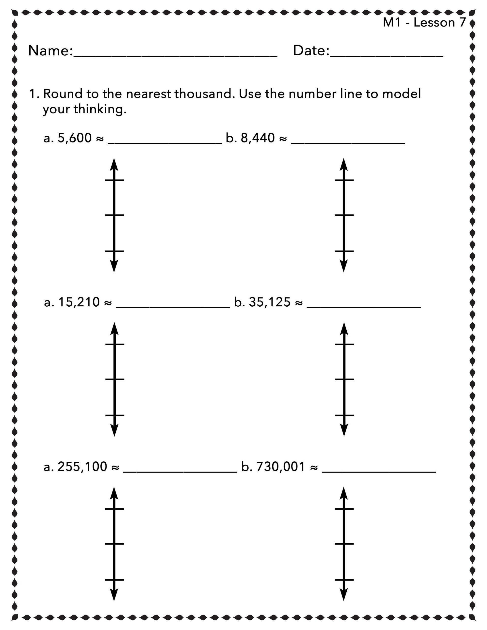 Eureka Math Engage NY Extra Worksheets For 4th Grade module 1 