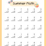 Math Worksheets For 3rd Grader