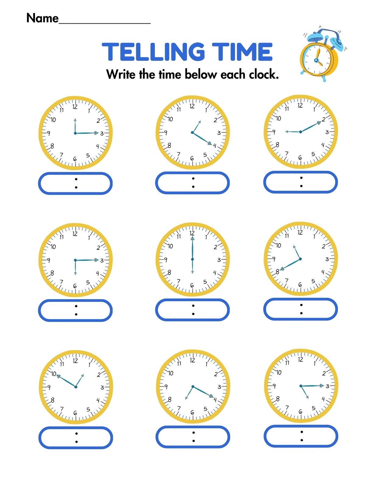 3th Grade Math Worksheets