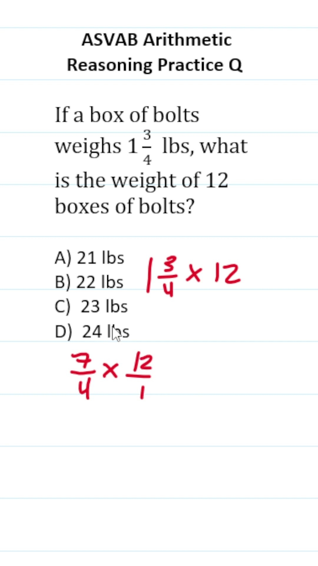 Asvab Math Practice Worksheets Pdf