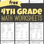 Free Fourth Grade Math Worksheets