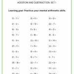 Class 5 Maths Worksheet
