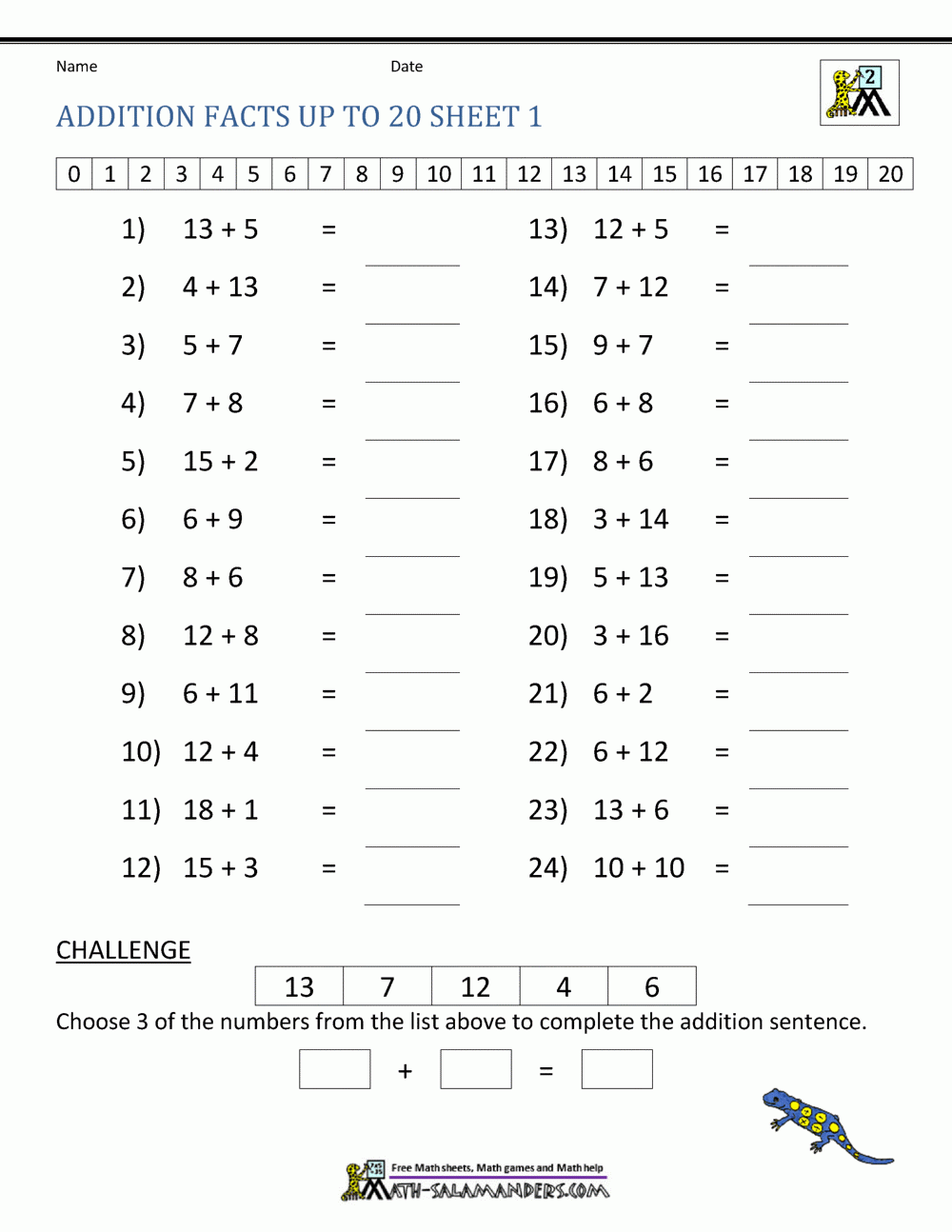 Free Second Grade Math Facts Worksheet Download Free Second Grade Math Facts Worksheet Png Images Free Worksheets On Clipart Library