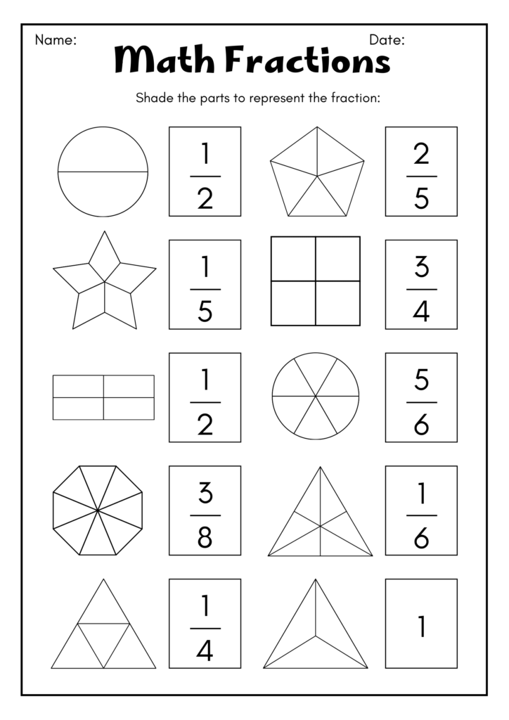 Fun Math Worksheets For 3rd Graders