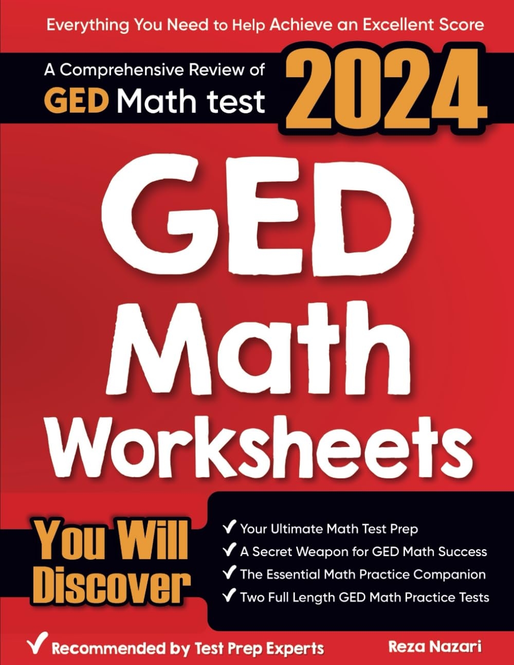 GED Math Worksheets A Comprehensive Review Of GED Math Test