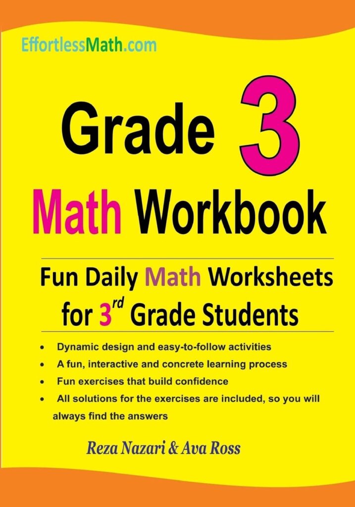 Grade 3 Math Workbook Fun Daily Math Worksheets For 3rd Grade 