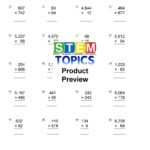 6 Grade Math Worksheets