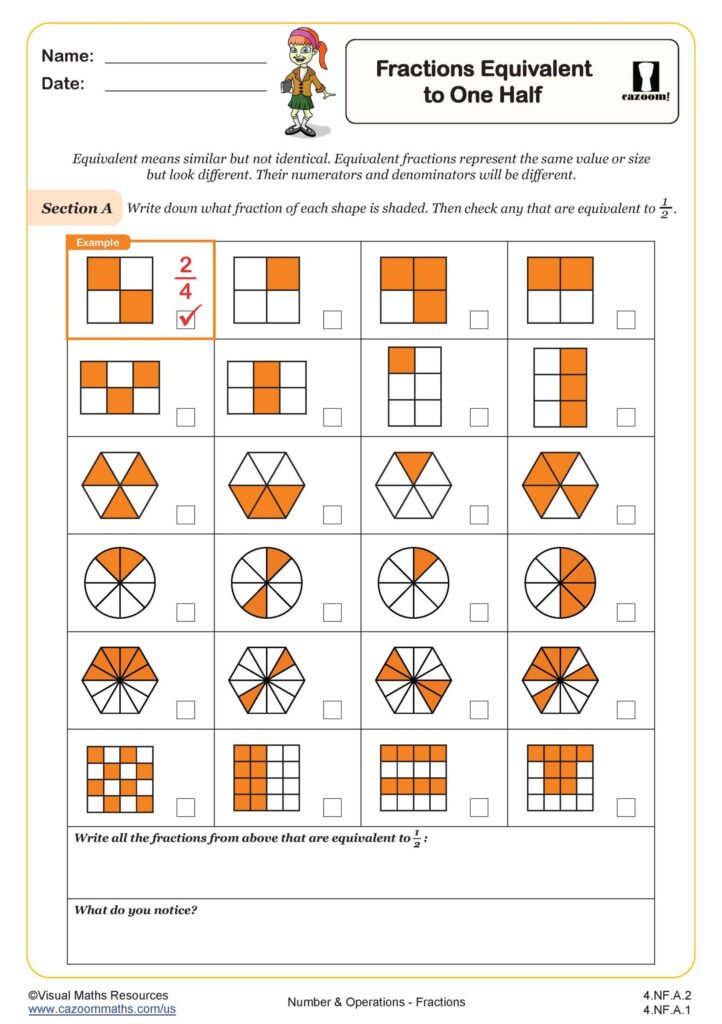 Home Cazoom Math Worksheets
