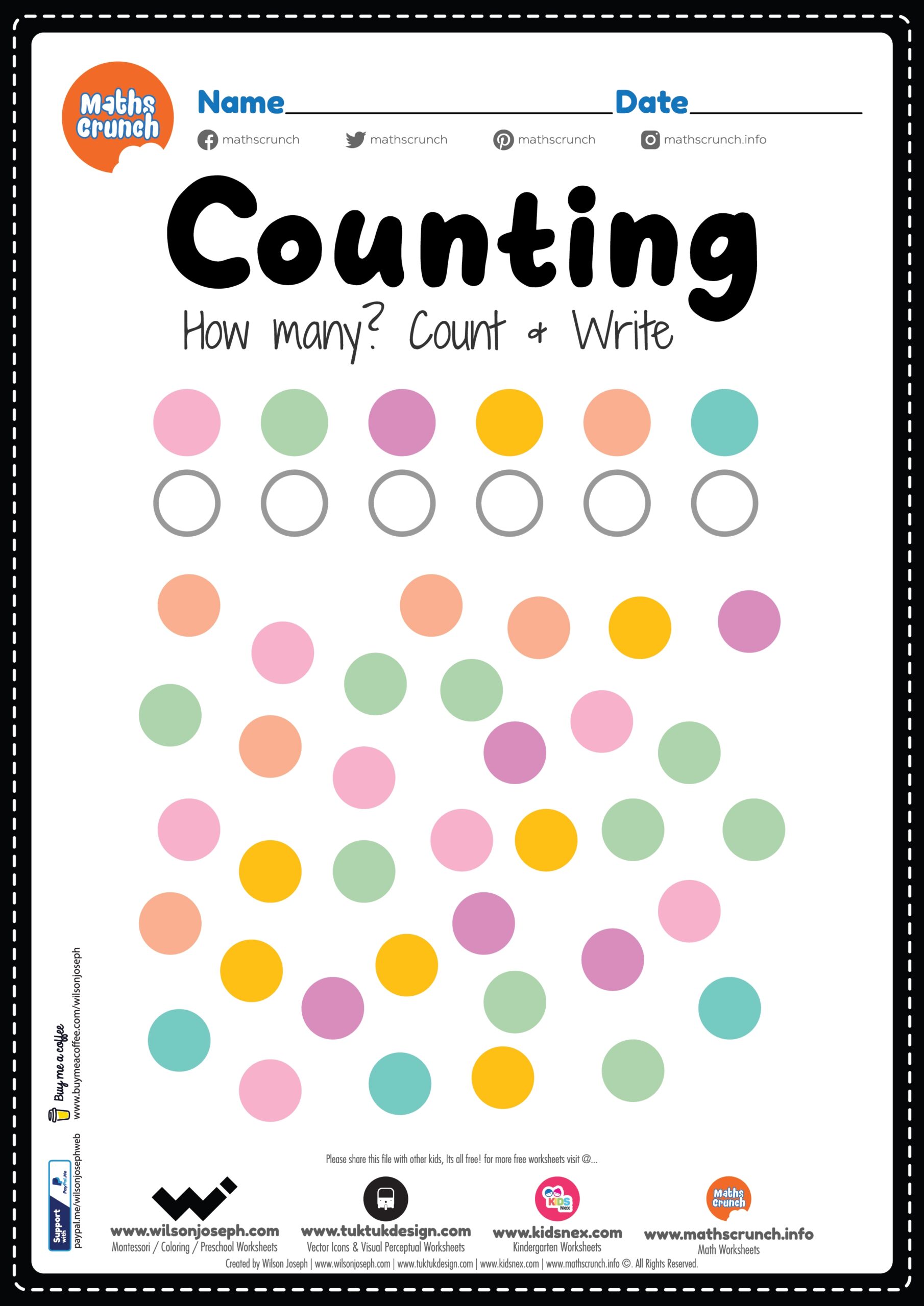 Kindergarten Basic Math Worksheets