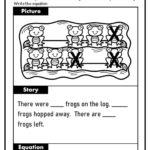 Math Problems For Kindergarten Worksheets