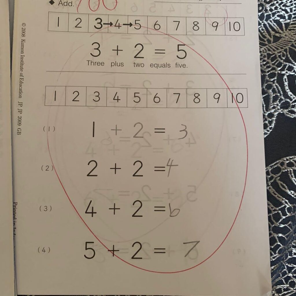 Kumon Math Level 2a Worksheets