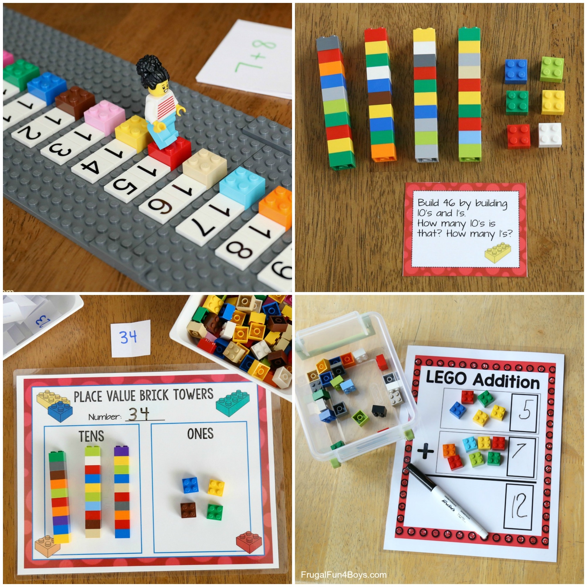 LEGO Math Activities For Elementary Kids Frugal Fun For Boys And Girls