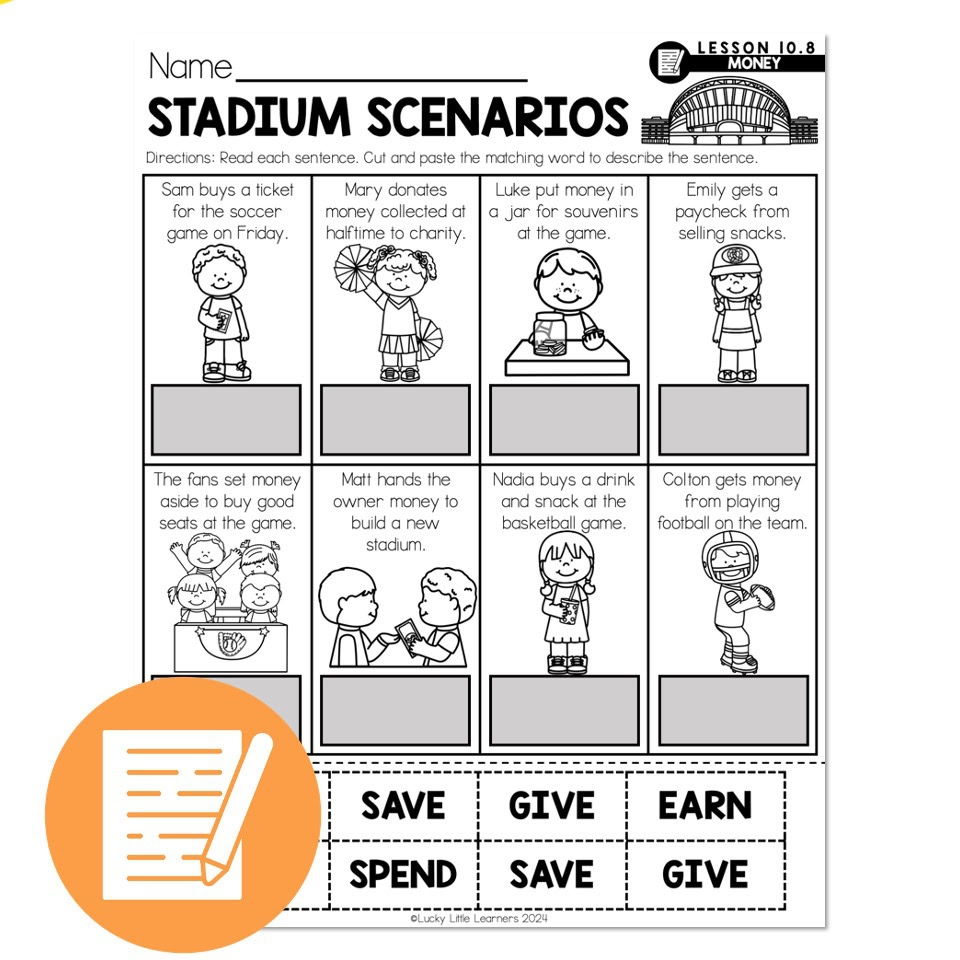 Paycheck Math Worksheet