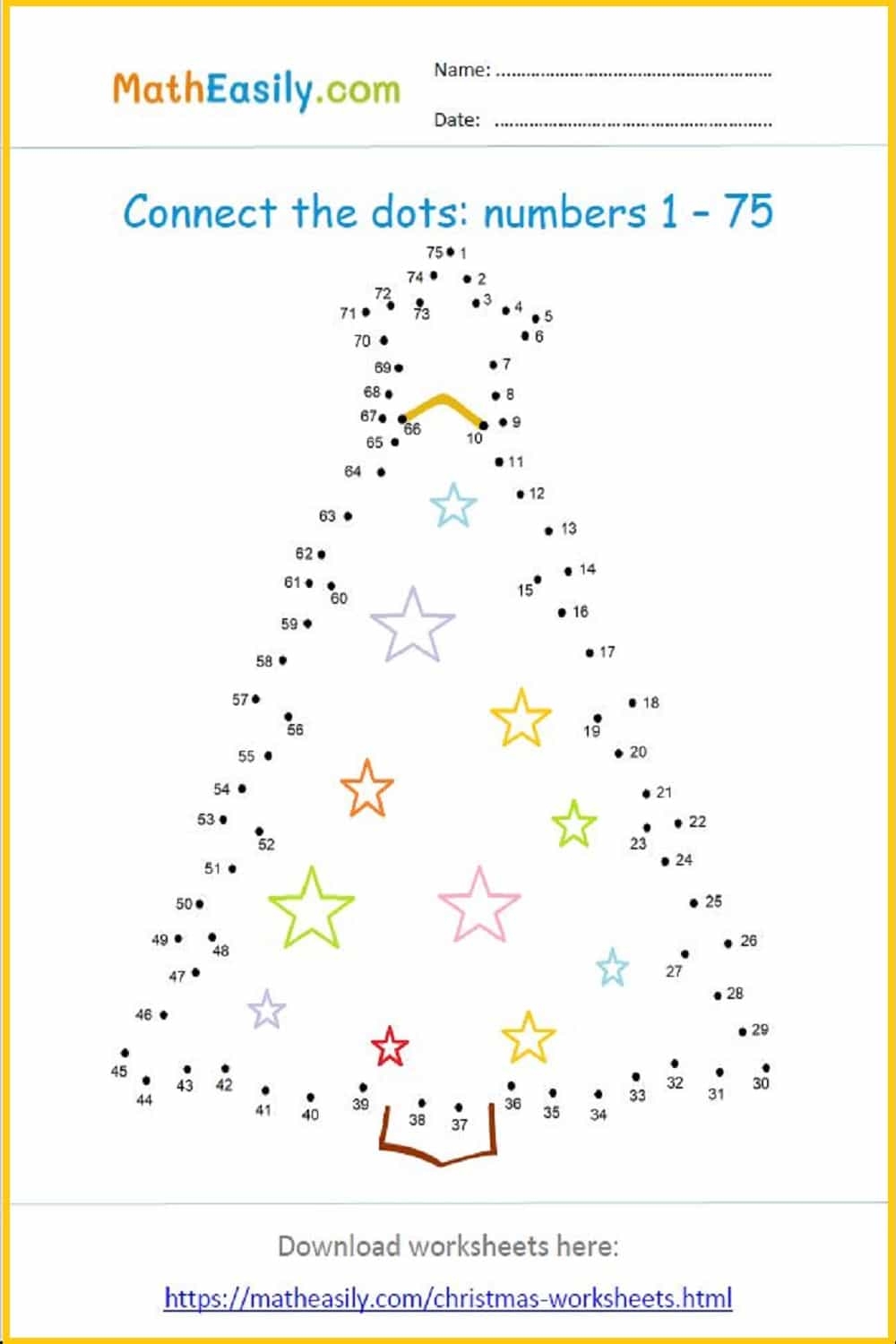 Math Worksheets For Christmas
