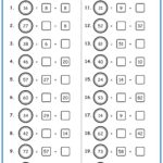 Class 2 Math Worksheet