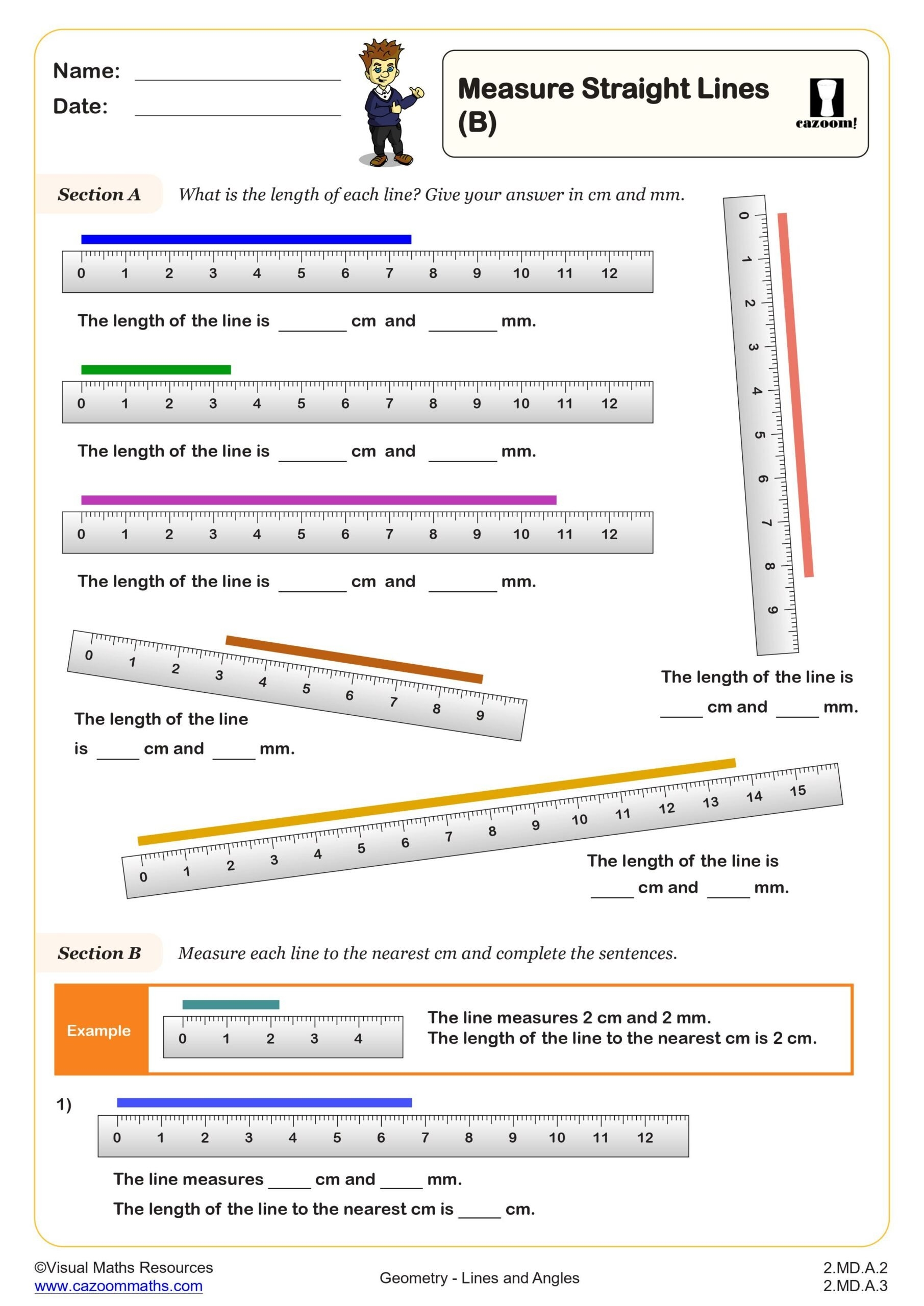 Maths Measurement Worksheets