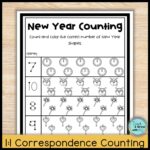 New Years Math Worksheet