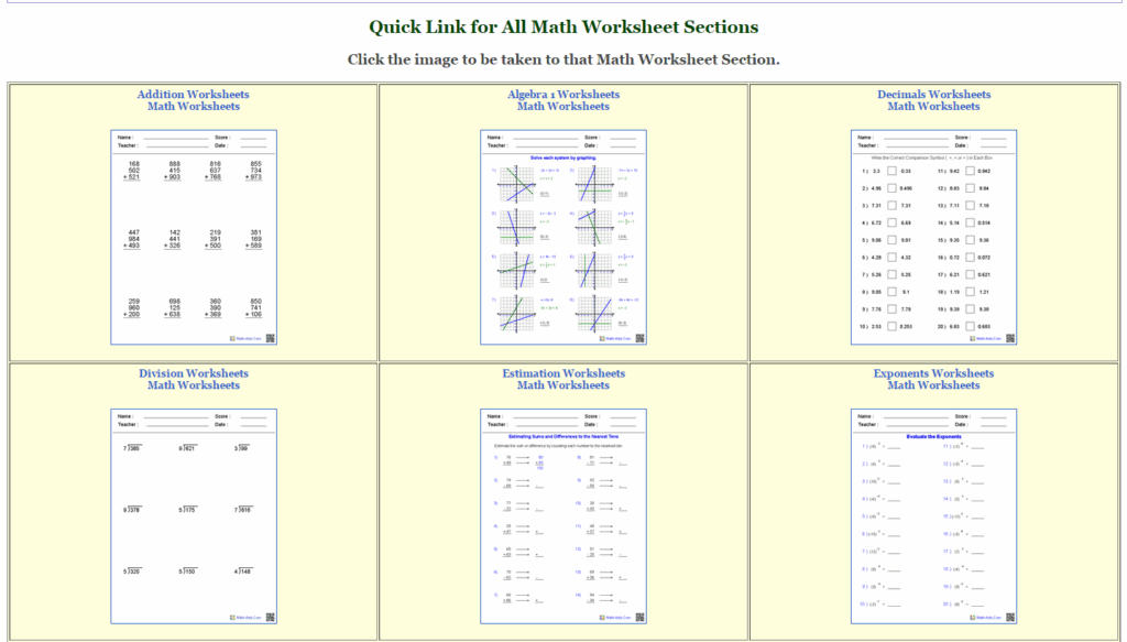 Pin On Math Aids Com Worksheets Library