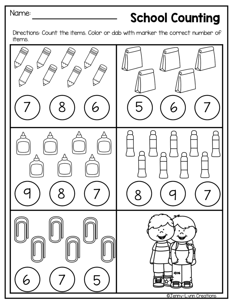 Pre K Back To School Math U0026 Literacy Made By Teachers