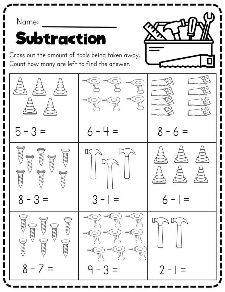 Pre-K Math Worksheets