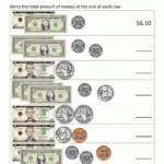 Money Math Worksheets Free