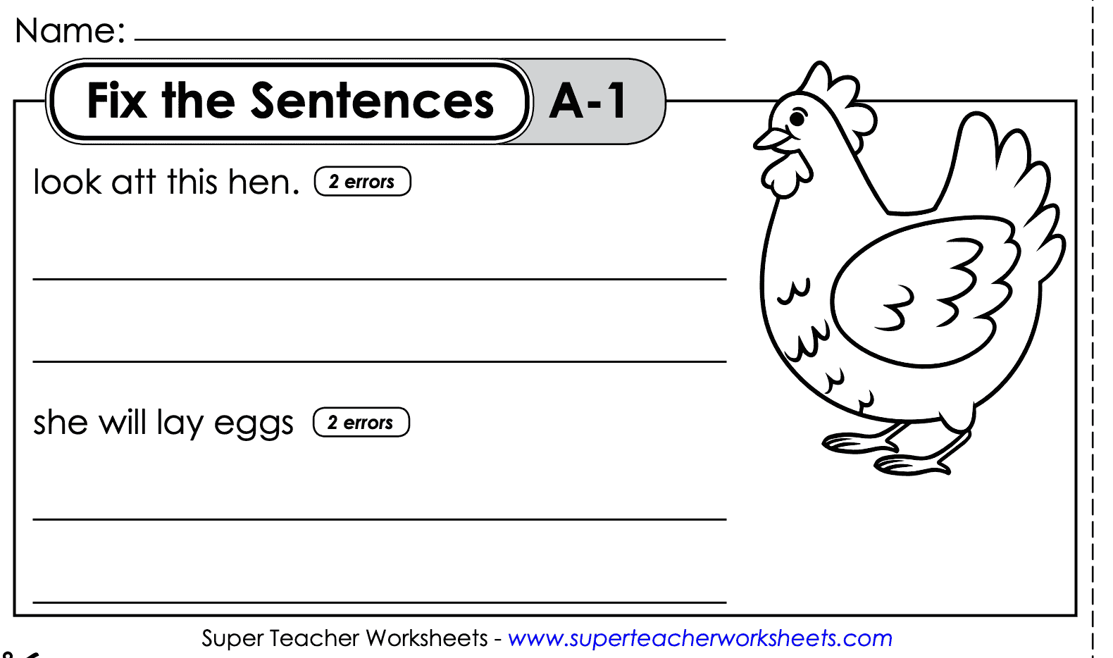 Super Teacher Worksheets Math