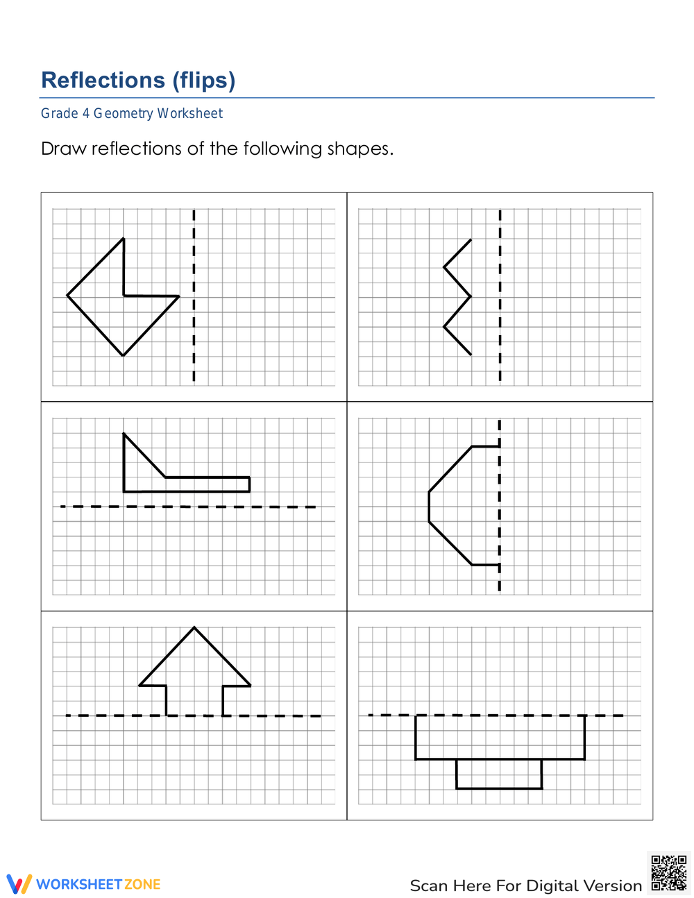 Reflections Worksheets 2025
