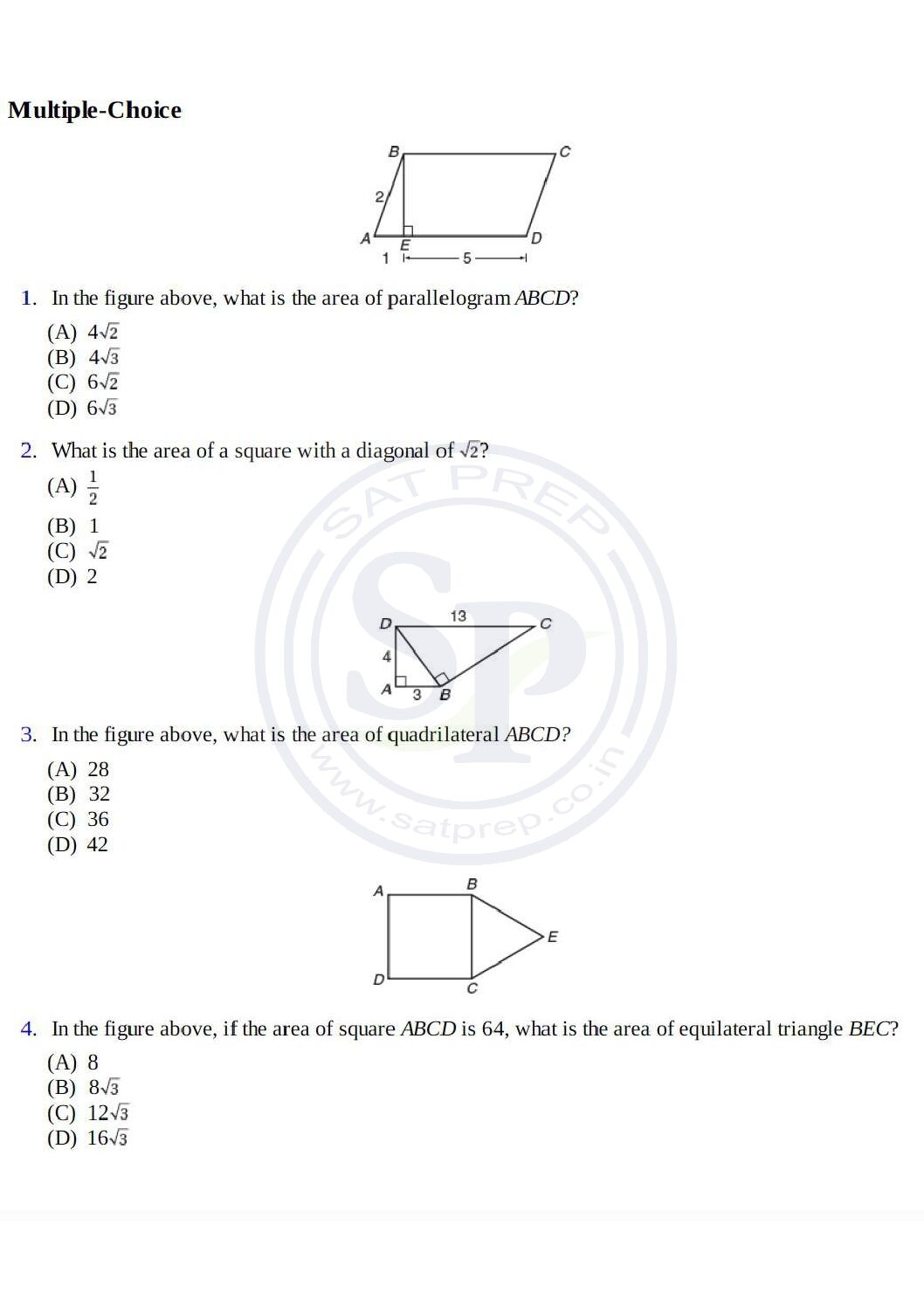 SAT Math Archives SAT PREP